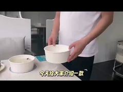 인덕션 코커에서 가열할 수 있는 종이 그릇,