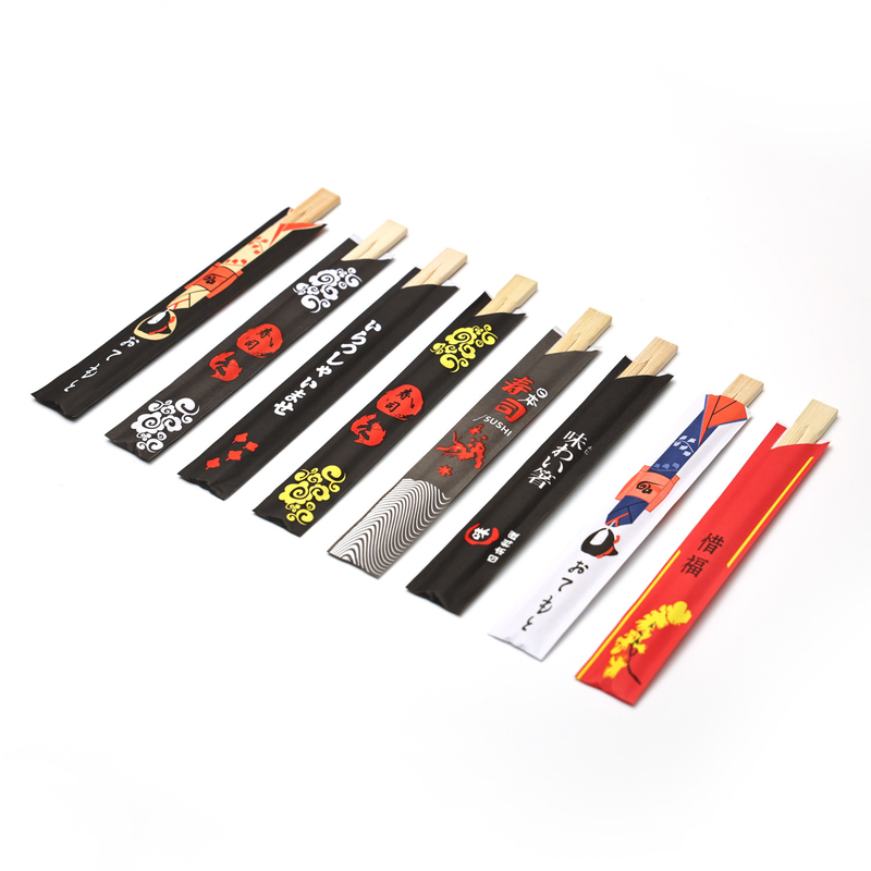 Eco 친절한 처분할 수 있는 대나무 젓가락 똑바른 OEM/ODM