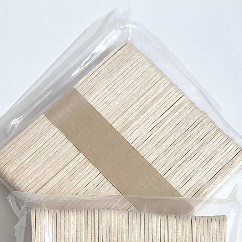 아이스크림을 위한 자연적 두께 1.3 밀리미터 나무로 된 혼합 스틱