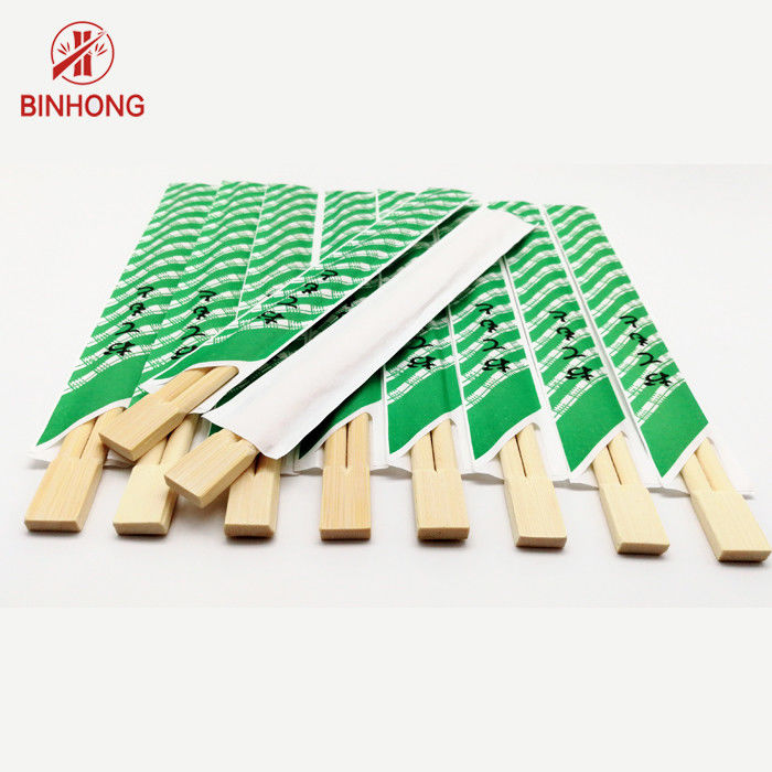 맞춤형 식탁용품 일절 절단 없이 일회용 Bambu Chopstick,HALF 종이 포장/전체 종이 포장/오프 포장