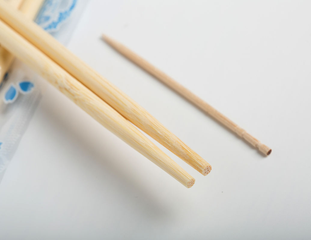 종이 세트가있는 위생적인 ​​재고 맞춤형 일회용 젓가락